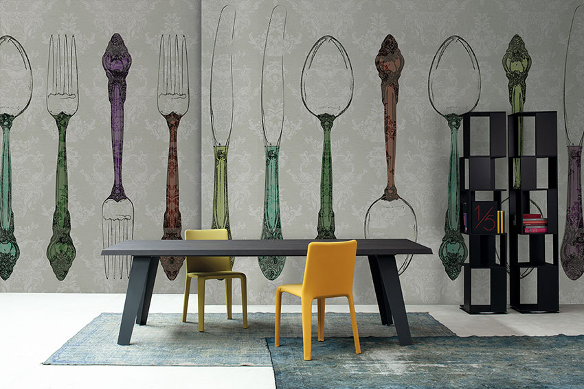 FOTO LIVING CARTA ambiente-silverware